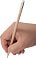 Карандаш простой Hand Friend с ластиком, неокрашенный small_img_3