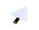 USB-флешка на 8 Гб в виде пластиковой карточки треугольной формы, белый small_img_1