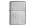 Зажигалка ZIPPO Classic с покрытием Brushed Chrome, латунь/сталь, серебристая, матовая, 38x13x57 мм_серебристый