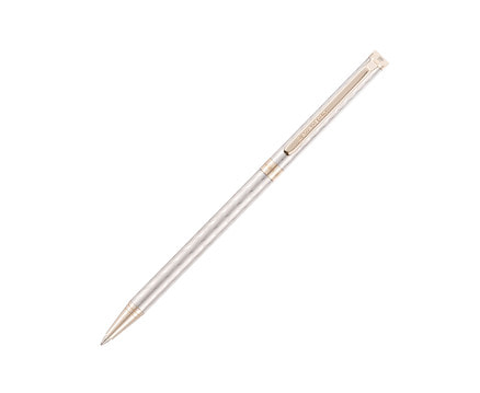 Ручка шариковая Pierre Cardin SLIM, серебристый. Упаковка Е
