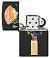 Зажигалка ZIPPO Mountain Waterfall с покрытием Black Light, латунь/сталь, черная,матовая 38x13x57 мм small_img_4