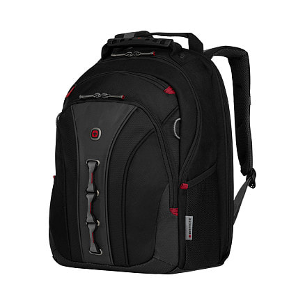 Рюкзак WENGER Legacy 16'', черный/серый, полиэстер/ПВХ, 35 x 25 x 45 см, 21 л