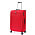 Чемодан TORBER Brosno, красный, нейлон 600D, 48 х 30 х 78 см, 85 л_Красный-Red
