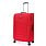 Чемодан TORBER Brosno, красный, нейлон 600D, 48 х 30 х 78 см, 85 л_КРАСНЫЙ-RED