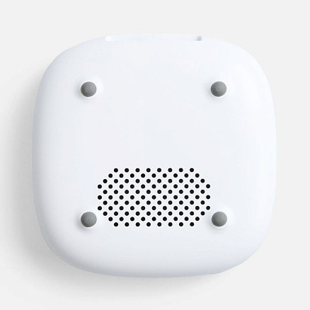 Bluetooth колонка с беспроводной зарядкой и подсветкой Terrafonic, серая