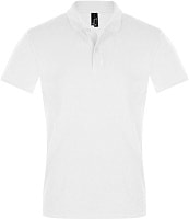 Рубашка поло мужская Perfect Men 180 белая