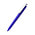 Ручка пластиковая T-pen софт-тач, синяя_синий