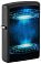 Зажигалка ZIPPO UFO Flame с покрытием Black Light, латунь/сталь, черная, матовая, 38x13x57 мм small_img_1