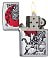 Зажигалка ZIPPO Asian Tiger с покрытием Brushed Chrome, латунь/сталь, серебристая, 38x13x57 мм small_img_2