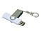 Флешка с  поворотным механизмом, c дополнительным разъемом Micro USB, 16 Гб, белый small_img_3