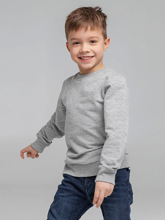 Свитшот детский Toima 2.0 Kids, серый меланж