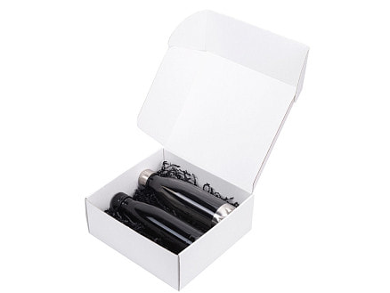 Подарочный набор из термобутылки и бутылки Bottle set, черный