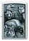 Зажигалка ZIPPO Animal Kingdom Design с покрытием Satin Chrome, латунь/сталь, серебристая, матовая, 38x13x57 мм small_img_2