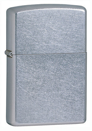 Зажигалка ZIPPO Classic с покрытием Street Chrome™, латунь/сталь, серебристая, матовая, 38x13x57 мм