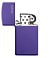 Зажигалка ZIPPO Slim® с покрытием Purple Matte, латунь/сталь, фиолетовая, матовая, 29x10x60 мм small_img_4