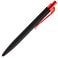 Ручка шариковая Prodir QS01 PRT-P Soft Touch, черная с красным small_img_3