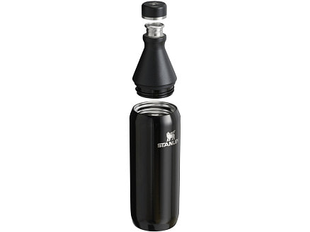 Бутылка для воды Stanley All Day Slim объемом 600 мл - черный глянцевый