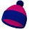 Шапка Snappy, розовая (фуксия) с синим_РОЗОВАЯ (ФУКСИЯ) С СИНИМ