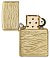 Зажигалка ZIPPO Armor® Luxury Waves Design с покрытием Tumbled Brass, латунь/сталь, золотистая, матовая, 38x13x57 мм small_img_4