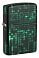 Зажигалка ZIPPO Pattern с покрытием Glow In The Dark Green, латунь/сталь, черно-зеленая, 38x13x57 мм small_img_1