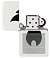 Зажигалка Zippo Flame Gradient Design с покрытием White Matte, латунь/сталь, белая, матовая, 38x13x57 мм small_img_4