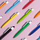 Ручка шариковая N16 soft touch, черный, пластик, цвет чернил синий small_img_3