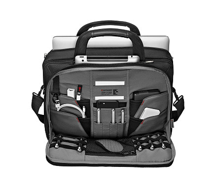 Портфель WENGER BC Pro для ноутбука 14-16'', черный, полиэстер, 40 x 16 x 29 см, 11 л