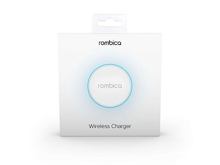 Беспроводное зарядное устройство Rombica  NEO Core Quick c быстрой зарядкой, белый (с лого) (Р)