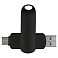 Флеш накопитель  USB 3.0 + TYPE C Cupertino, металл, черный матовый, 32 GB small_img_1