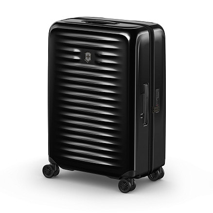 Чемодан VICTORINOX Airox, черный, 100% поликарбонат Makrolon, 46x29x69 см, 74 л