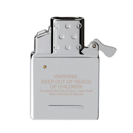 Электронный вставной блок для широкой зажигалки Zippo, нержавеющая сталь