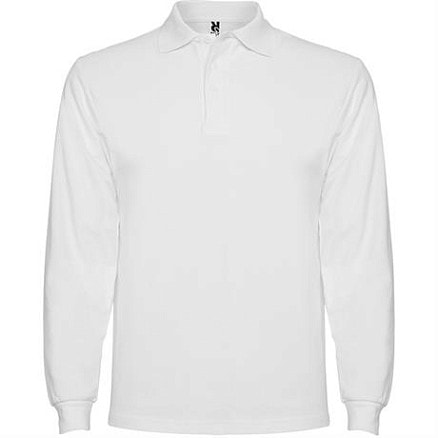 Футболка поло ESTRELLA L/S мужская, белый