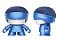 Портативная колонка Bluetooth XOOPAR mini Xboy Metallic, синий small_img_2