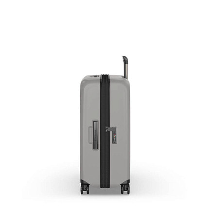 Чемодан VICTORINOX Airox Advanced, серо-белый матовый, 100% поликарбонат Makrolon, 46x29x69 см, 75 л