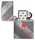 Зажигалка ZIPPO Ace Design с покрытием Brushed Chrome, латунь/сталь, серебристая, 38x13x57 мм small_img_4