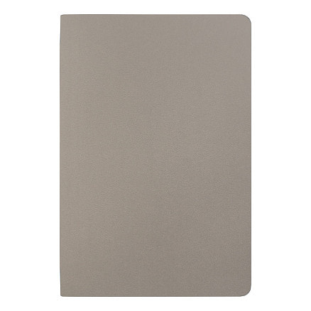 Ежедневник Flexy Velours de soie  А5, серый, недатированный, в гибкой обложке