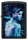 Зажигалка ZIPPO Cyborg Woman с покрытием Black Light, латунь/сталь, черная, матовая 38x13x57 мм small_img_2