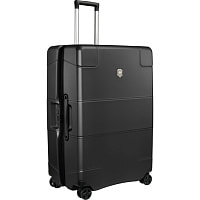Чемодан VICTORINOX Lexicon, чёрный, 100% поликарбонат, 50x32x75 см, 105 л