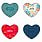 Подушка декоративная FrostyLove на заказ, сердце_СЕРДЦЕ