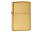 Зажигалка ZIPPO Armor™ с покрытием Brushed Brass, латунь/сталь, золотистая, матовая, 38x13x57 мм_ЗОЛОТИСТЫЙ