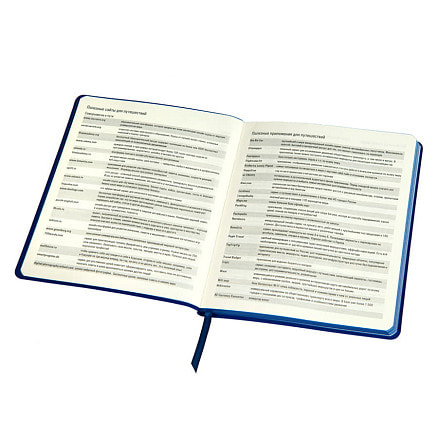 Ежедневник недатированный Arti, B6+, серебристый, блок в клетку, синий обрез