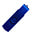 Флеш накопитель USB 2.0/OTG Twister Smart 16GB, пластик Софт Тач/металл, синий/синий_синий