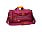 RIVACASE 5331 burgundy red дорожная сумка, 35л /6_БОРДОВО-КРАСНЫЙ
