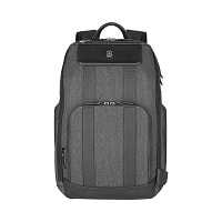 Рюкзак VICTORINOX Architecture Urban 2 Deluxe Backpack 15”, серый, полиэстер/кожа, 31x23x46 см, 23 л