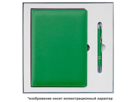 Ежедневник Flexy Buffalo А5, зеленый, недатированный, в гибкой обложке