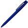 Ручка шариковая, пластиковая, софт тач, синяя/синяя, Zorro small_img_1
