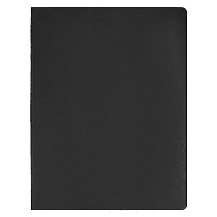 Ежедневник Flexy Forest Urban Latte A4, недатированный, черный , в гибкой обложке