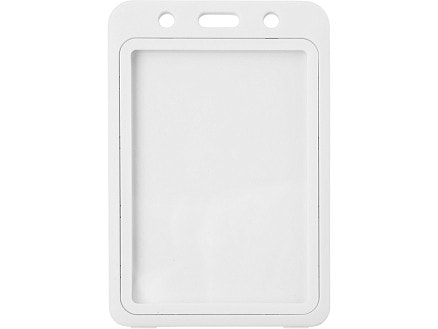Держатель для бейджа Haven Transparent, белый
