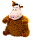 МЯГКАЯ ИГРУШКА МОЧАЛКИН (2471)_КОРИЧНЕВЫЙ