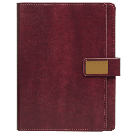 Ежедневник Alfa Brandy Business Edition B5 бордовый, в подарочной коробке